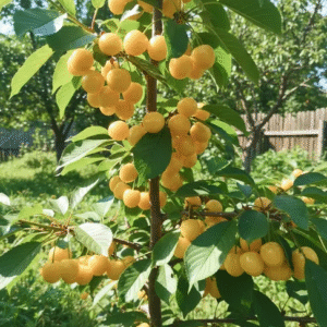 Черешня Мертон Глорі, колоновидна, середньоранній сорт