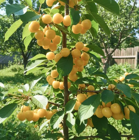 Черешня Мертон Глорі, колоновидна, середньоранній сорт